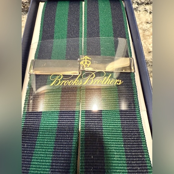 NWT in box (small mark on box) Brooks Brothers suspenders. 1 size - Picture 5 of 11